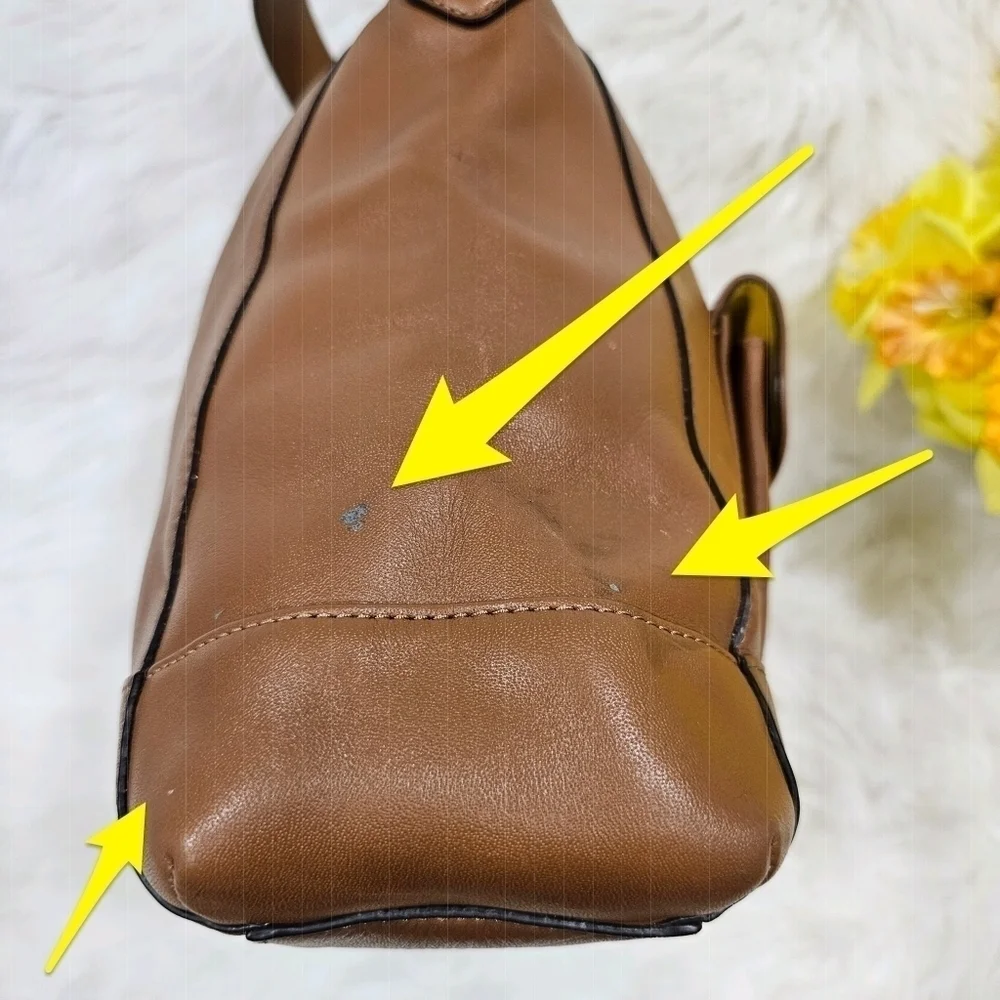 Coach F29881 Charlie Leather Hobo Shoulder Bag – Brown